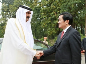 H.H Sheikh Hamad Bin Khalifa Al-Thani, Emir of the State of Qatar visit to Vietnam