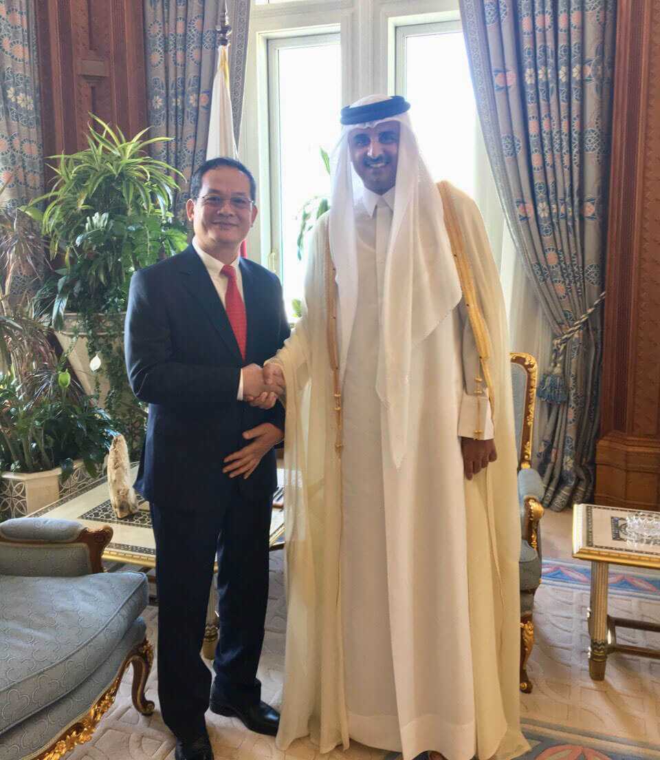 Vietnamese-Ambassador-to-Qatar-presents-credentials