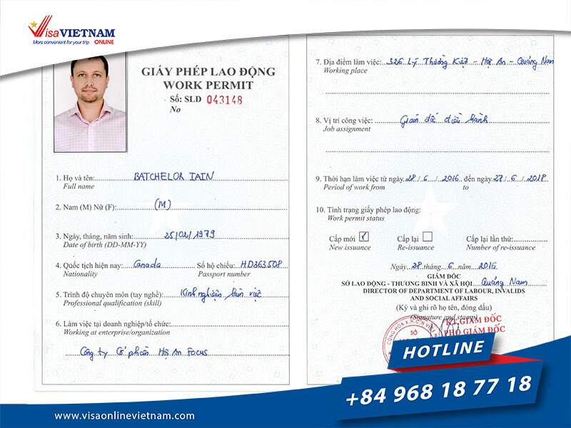 Visa vietnam belge