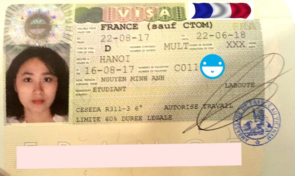 Visa du học Pháp